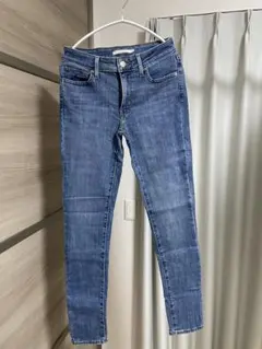 【美品】LEVI'S 711 SKINNY デニム 26