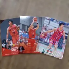 B.LEAGUE BBM トレーディングカード 3枚セット 水戸健史