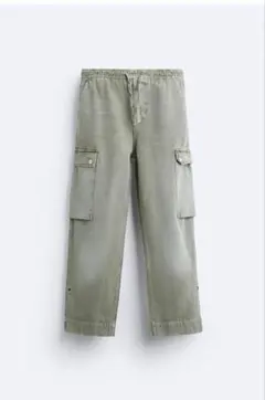 リラックスフィット カーゴパンツ ZARA