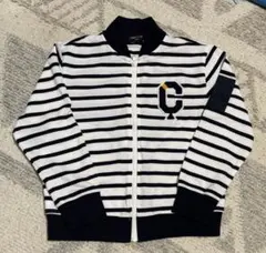 美品　COMME CA ISM ストライプジャケット 130A