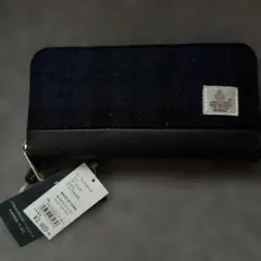 Harris Tweed ハリスツイード 長財布 ブラックのサムネイル