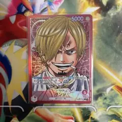 ワンピースカード サンジ パラレル(PRB-01新イラスト) PRB01-001