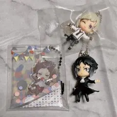 文スト でふぉめmini 芥川龍之介 中島敦 フィギュアキーホルダー