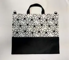 ウロバックカバー白黒花柄カメリア【内ポケット付き】