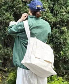 AMIACALVA washed canvas shoulder