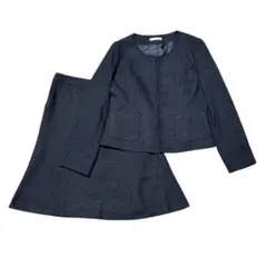 【タグ付き】キャリール 大きいサイズ ツイードスーツ セレモニー 15号