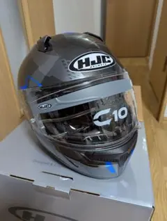HJC C10 フルフェイスヘルメット ホワイト 花柄 レディース - メルカリ