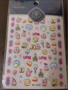 スポンジボブ ネイルシール