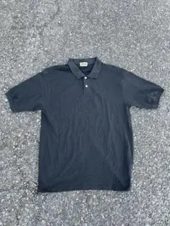 90s 以前 old UNIQLO 黒ポロシャツ Lサイズ