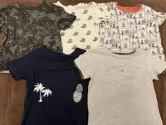 男の子Tシャツ90cm5点まとめ売り