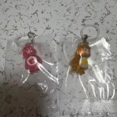 CareBears ケアベア クリアマスコットチャーム2 めじるしアクセサリー