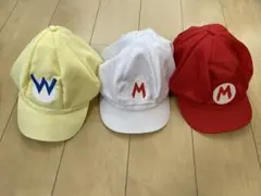 マリオ　仮装　帽子 3点セット