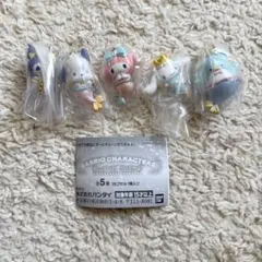 コンプ　サンリオキャラクターズ マーメイドスイング　全5種　ガチャ