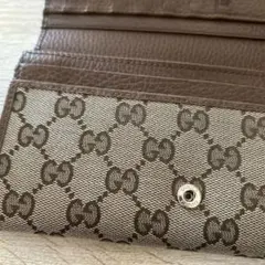 Gucci GGパターン レザー長財布