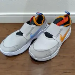 Nike スニーカー 3Y ホワイト/オレンジ/ブルー22cm