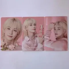 &honey × SEVENTEEN ジョンハン トレカ 3枚セット