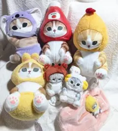 モフサンド ぬいぐるみ マスコット まとめ売り 7点セット - メルカリ