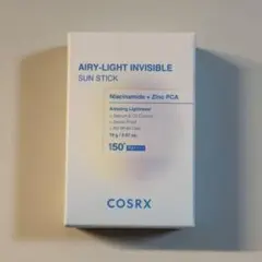 【新品未使用】COSRX エアリーライトインビジブル サンスティック 日焼け止めのサムネイル