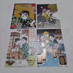 ⭐︎はる様専用⭐︎鬼滅の刃 原画展 箔押しイラストカード4枚セット