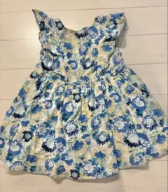花柄 フリルワンピース ベビー服のサムネイル