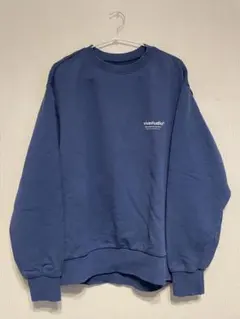 ブルー スウェット