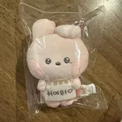 BT21 minini ぬいぐるみキーリングRIBBONED YOU　COOKY