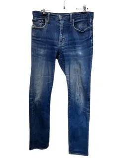 GU ジーユー ストレッチ　スリムジーンズ メンズ M