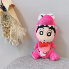 「ハローキティ×クレヨンしんちゃん」マスコットホルダー（ワニ山さん）