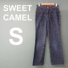 SWEET CAMEL デニム パンツ ストレートデニム インディゴ Sサイズのサムネイル