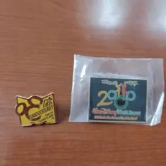 ディズニーピンバッチ　2点セット