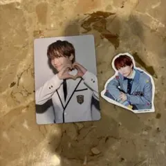 なにわ男子 HARDWORK 藤原丈一郎 トレカ ステッカー