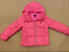 Polo Ralph Lauren 蛍光ピンク 中綿コート 130 スノボ