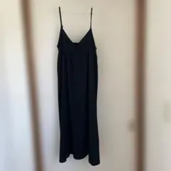キャミワンピース ブラック
