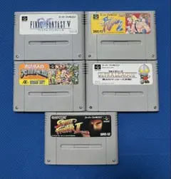 スーパーファミコン ゲームソフト 5本セット