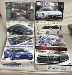 アオシマ フジミタミヤプラモデルジャンクまとめ売りセット カリーナ オデッセイのサムネイル