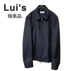 【極美品】Lui's ルイス ジャケット ブルゾン チェック ブラック Sサイズのサムネイル