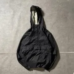 90s UNIQLO アノラックパーカー パッカブル 黒 シェルジャケット
