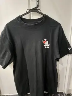 NEW ERA ロサンゼルスドジャース Tシャツ ブラック Mサイズ