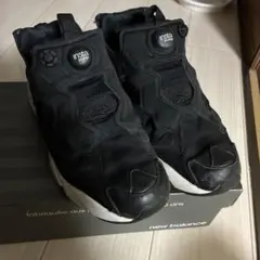Reebok INSTAPUMP FURY ブラック スニーカー