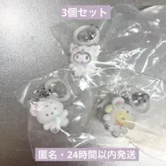 サンリオキャラクターズ ふわふわスノー ポチャッコ クロミ ポムポムプリン