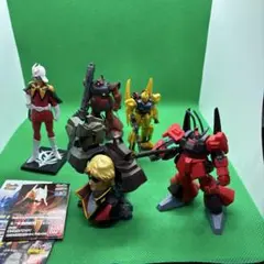 HGシリーズ　シャア・クワトロ等5種