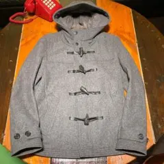 アメリカンラグシー　ウール素材　ダッフル コート　フーディ　グレー　サイズ1