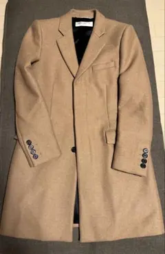 SAINT LAURENT ベージュ チェスターコート