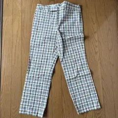 45R チェック柄 カジュアルパンツ サイズ3のサムネイル