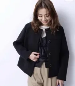 2026年最新】JUSGLITTY レディース ノーカラージャケットの人気