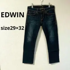 エドウィン▶デニム サイズ29×32 インディゴ 日本製