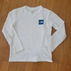 THE NORTH FACE ホワイト長袖Tシャツ 150