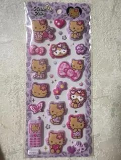 ハローキティ シール　マシュマロもちもちシール　サンリオ