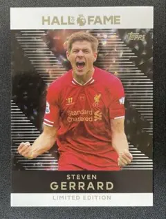 リバプール　スティーブン・ジェラード　直筆サイン入りポスター サッカー界レジェンドの直筆サイン入りグッズ紹介③ – ALLSTARS CLUB