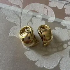 vintage Christian Dior イヤリング　ゴールド　ディオールのサムネイル